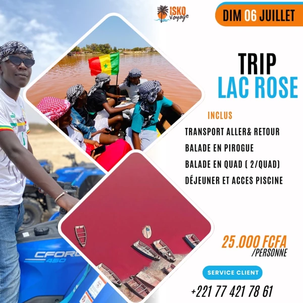 Trip Lac Rose